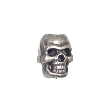 M‑Tac Skull Stopper -helmi muovia, sopii paracord-projekteihin kuten avainperiin, vöihin tai rannekkeisiin, reiän halkaisija 6 mm, mitat 17 x 12 mm