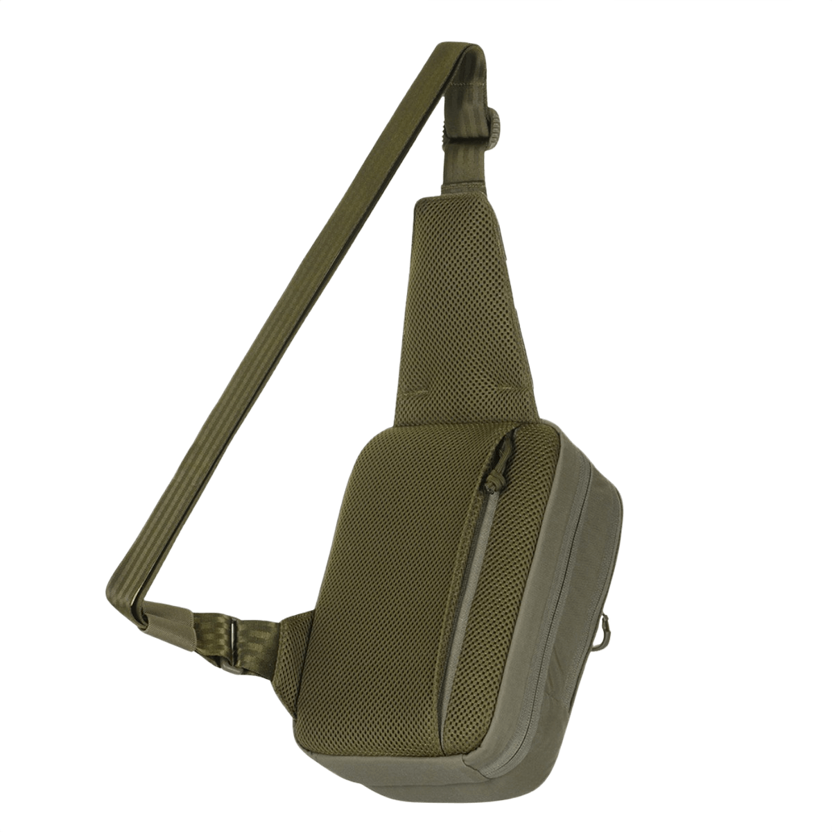 M-Tac Sling -pistoolilaukku Elite Hex Velcro vihreänä, kestävä Cordura, sopii mukavaan piilotettuun kantoon.