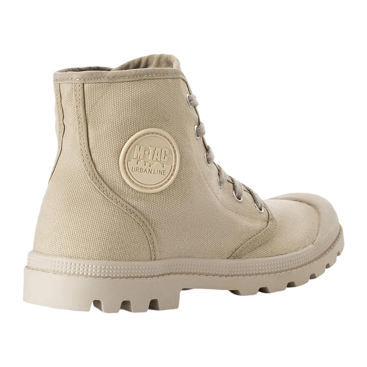 M-Tac Sneakers klassisella designilla, 6 metallista nauharenkasta ja tukeva kumipohja, sopivat ulkoiluun ja arkeen.