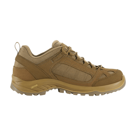 M-Tac Sneakers Tactical Demi-Season Pro Line Vibram-pohjalla, suunniteltu mukavuuteen ja kestävyyteen, suede ja Cordura.