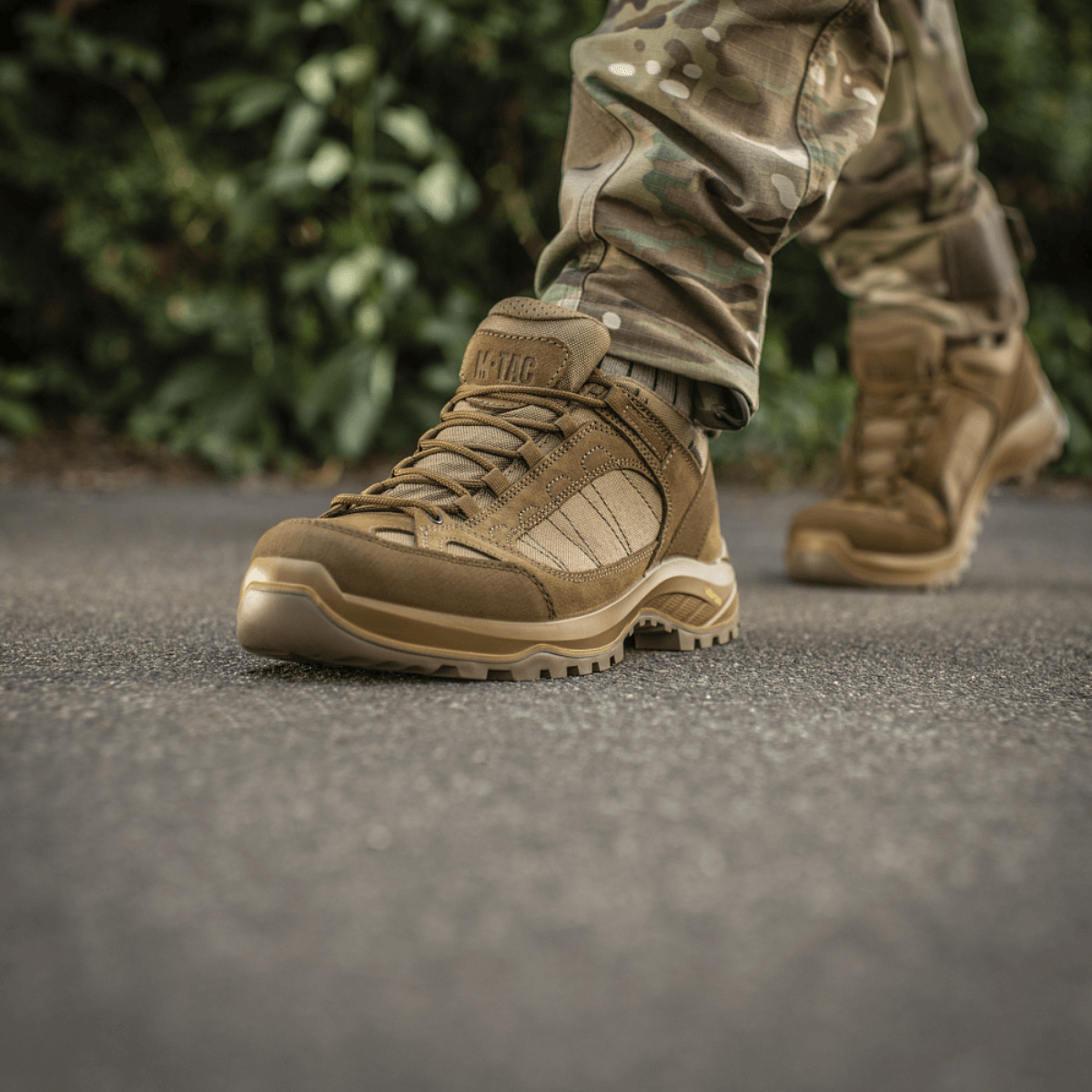 M-Tac Sneakers Tactical Demi-Season Pro Line – kestävät, mukavat kengät Vibram-pohjalla taktisiin tehtäviin ja vaellukseen.