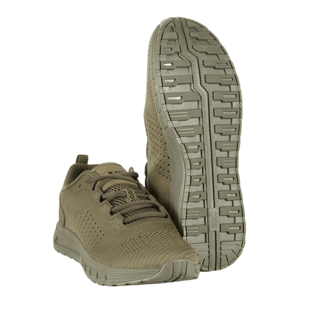 M-Tac Summer Light Sneakers - taktiset kesäkengät kevyellä muotoilulla ja kestävällä EVA-kumipohjakuvioinnilla optimaaliseen pitoon ja mukavuuteen.