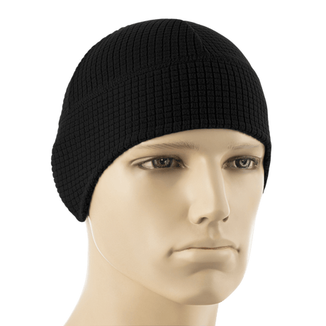 M-Tac Fleece Rip-Stop Hjelmhue Gen.II musta, kulutusta kestävä fleece-materiaali, sopii viileään säähän, käytettävissä kypärän tai hupun alla.