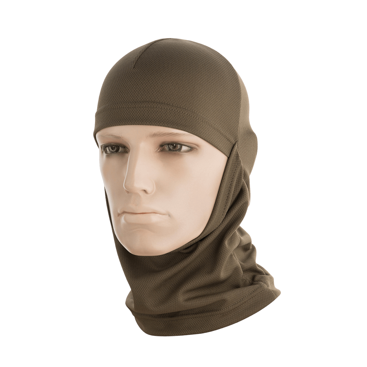 M-Tac Sweating Ninja-Balaclava, ruskea, suojaa pölyltä ja pitää ihon kuivana, sopii ulkoiluun, valmistettu 100% polyester