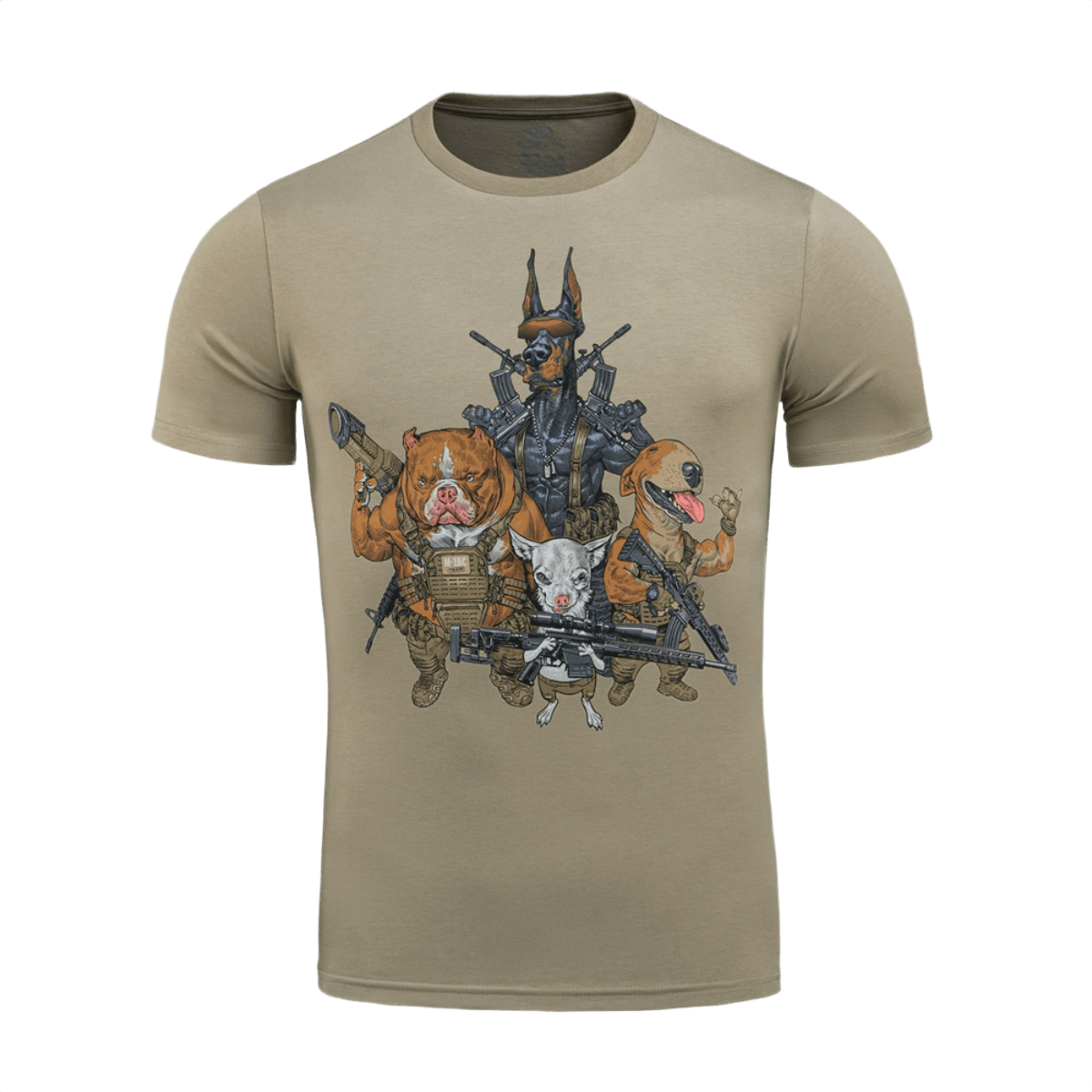 M-Tac T-Shirt Rex Team, tarkka-ampujajoukkueen printti, symboloi ystävyyttä ja tiimityötä, pehmeä puuvillasekoitus.