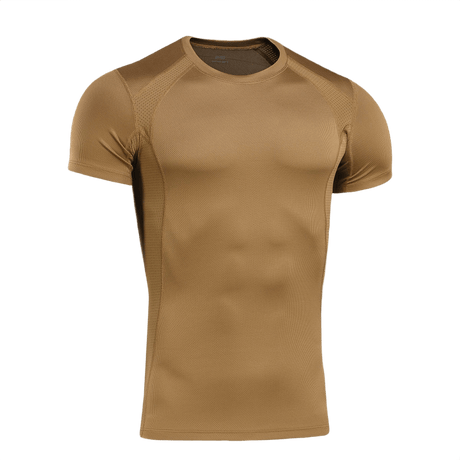 M-Tac T-Shirt Sweat-Wicking Athletic Gen.II, sopii harjoitteluun, juoksuun ja aktiiviseen vapaa-aikaan, valmistettu 100% polyesteristä, anatominen istuvuus.