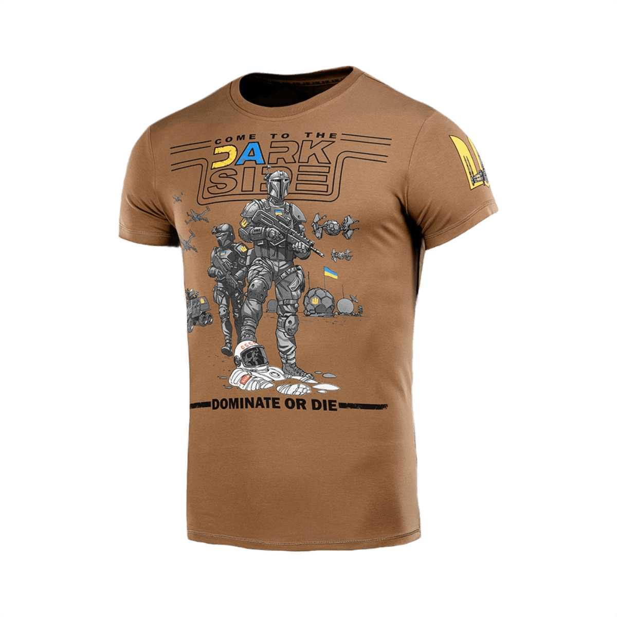 M-Tac T-shirt UA Side Light Olive 93% puuvillaa ja 7% elastaania, uniikki design, mukavuus ja kestävyys, MagnaColours®-printti
