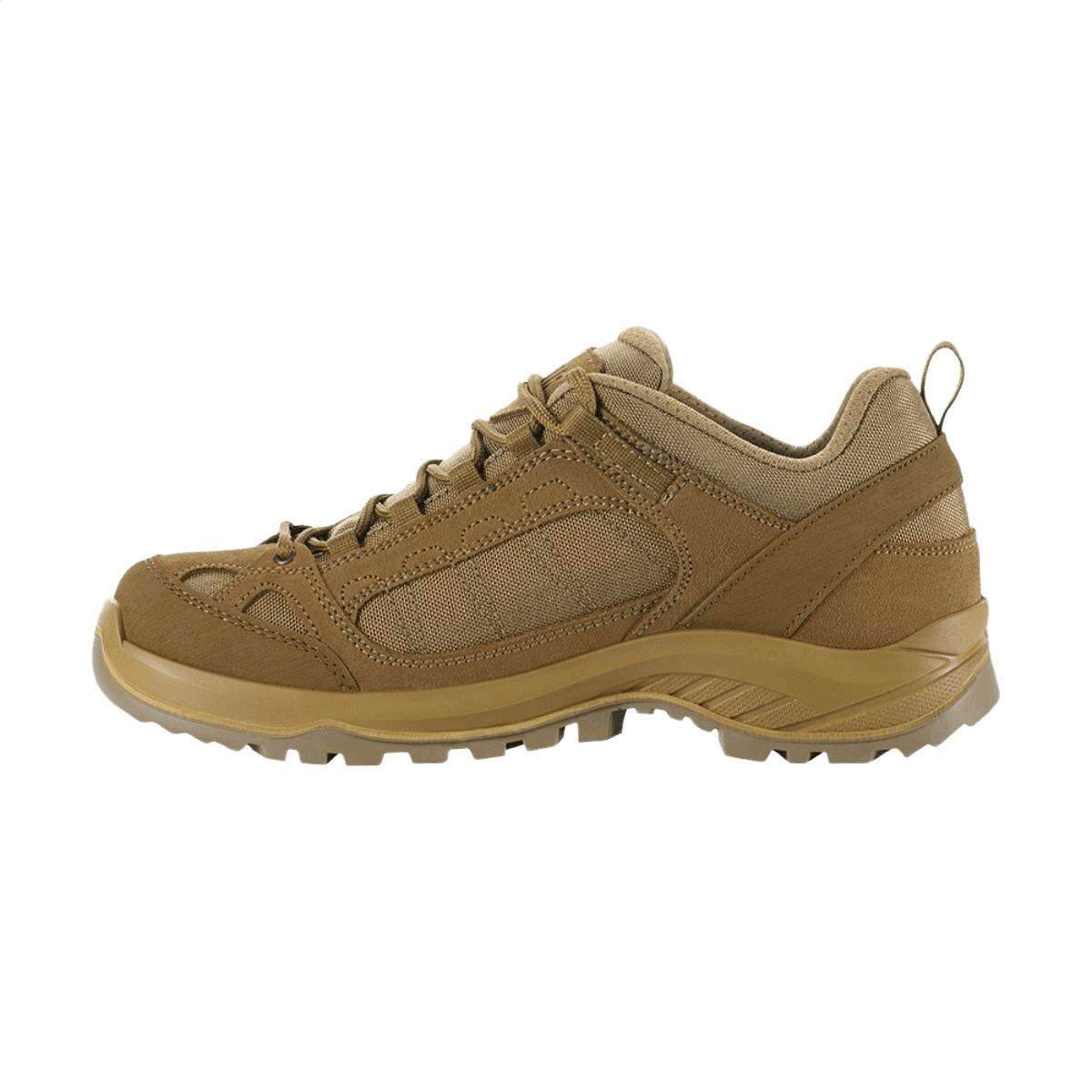 M-Tac Sneakers Tactical Demi-Season Pro Line suede- ja Cordura-materiaaleista, patentoitu Vibram-pohja, soveltuu harjoitteluun ja taktisiin tehtäviin.