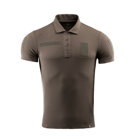 M-Tac Tactical Polo Shirt 65/35 suunniteltu poliisi- ja turvallisuustyöhön, mukavuus ja kestävyys Velcro-paneeleilla merkeille