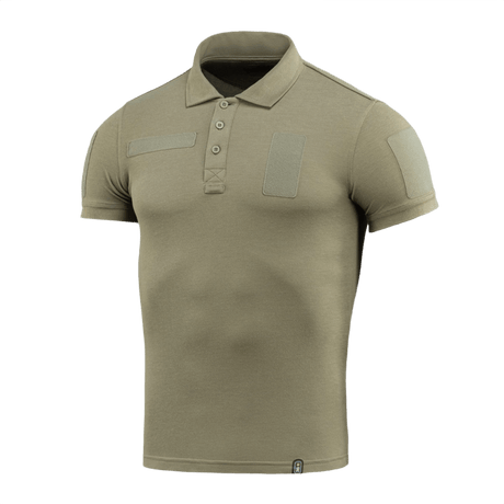 M-Tac Tactical Polo Shirt 65/35 poliisipukuun, puuvilla/polyesteri 65/35 Velcro-paneeleilla, suunniteltu mukavuuteen ja kestävyyteen