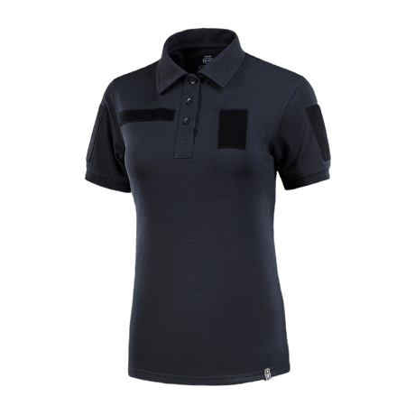M-Tac Tactical Polo-Shirt 65/35 Lady naisille, mukava ja kestävä puuvilla-polyester-polo Velcro-kiinnityksellä.