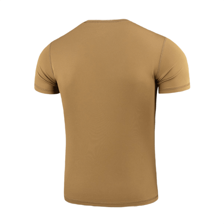 M-Tac Tactical Sweat-Wicking T-Shirt Summer, beige, 100% polyesteri, hikiä siirtävä ja nopeasti kuivuva.