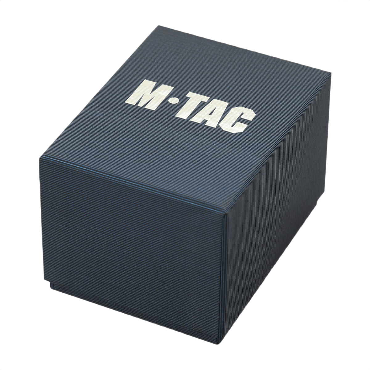 Pakkaus M‑Tac Taktisk Adventure Ur mustassa kartonkilaatikossa logolla