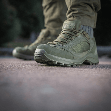Tactical Sneakers Demi-Season – kevyt ja mukava retkeily- ja ulkoilukenkä aitonahasta ja Cordurasta.