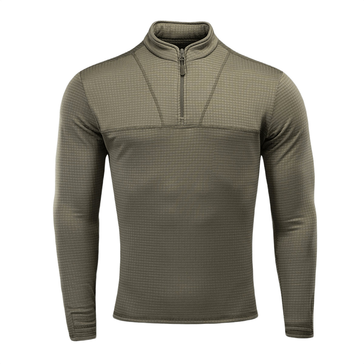M-Tac Thermal Fleece -paita Delta Level 2 YKK-vetoketjulla, suunniteltu kylmiin olosuhteisiin, valmistettu 100% polyesteristä lämmöksi ja mukavuudeksi