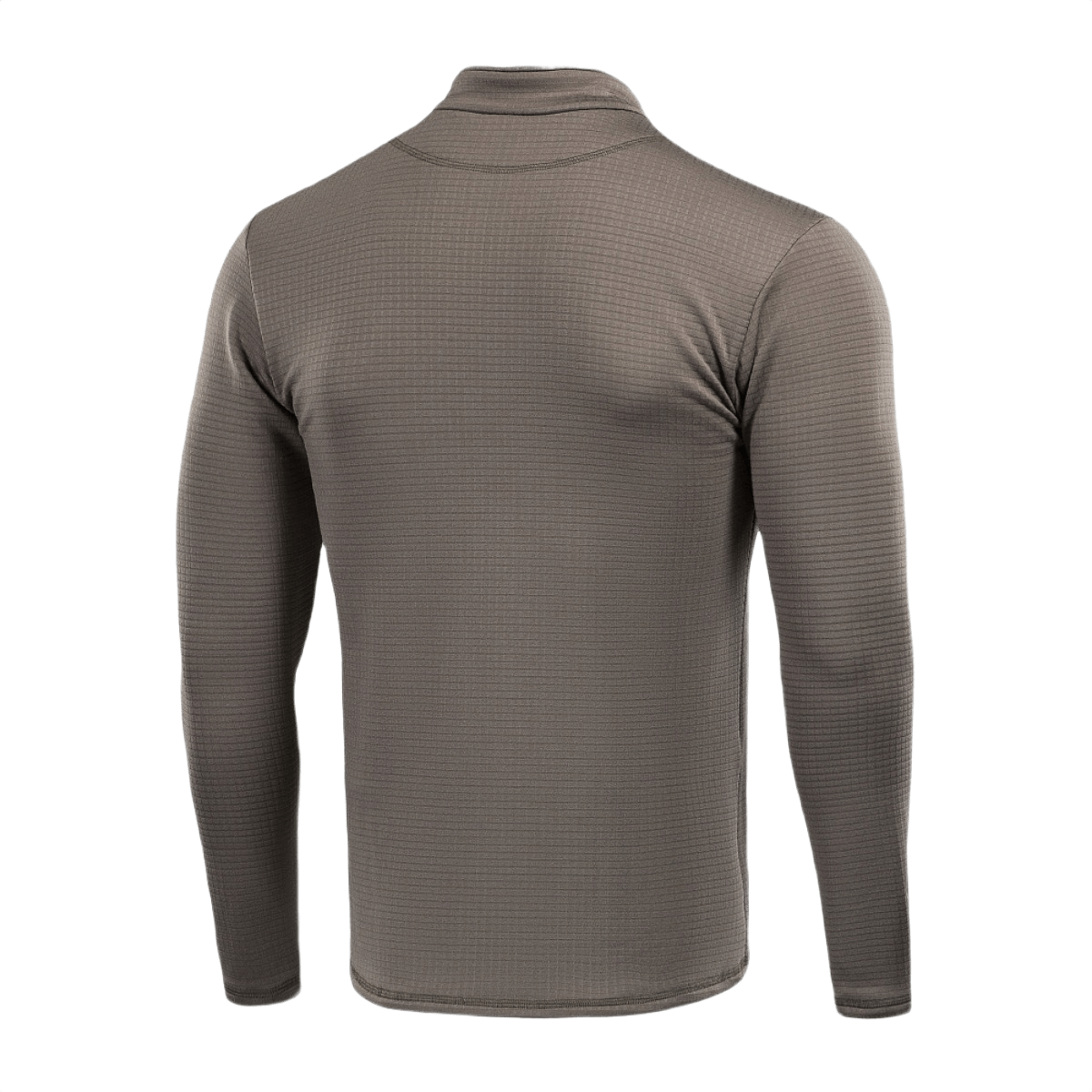 M-Tac Thermal Fleece -paita Delta Level 2 takaa kuvattuna, ihanteellinen kylmiin olosuhteisiin, YKK-vetoketju ja kosteutta siirtävät ominaisuudet