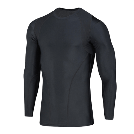 M-Tac Thermal Rashguard -T-paita baselayeriksi talveen, tehty kestävästä materiaalista optimaalista lämmönsäätelyä ja mukavuutta varten.
