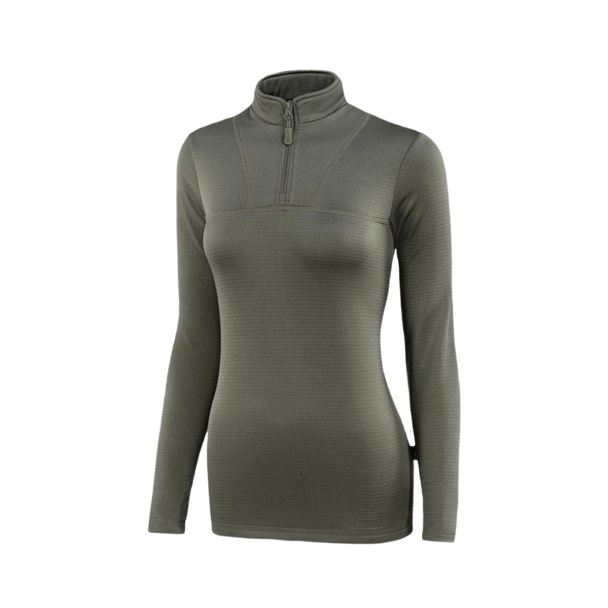 M-Tac Thermal Fleece Shirt Delta Level 2 Lady oliivinvärinen talvi- ja siirtymäkausiin, valmistettu polyesteristä.