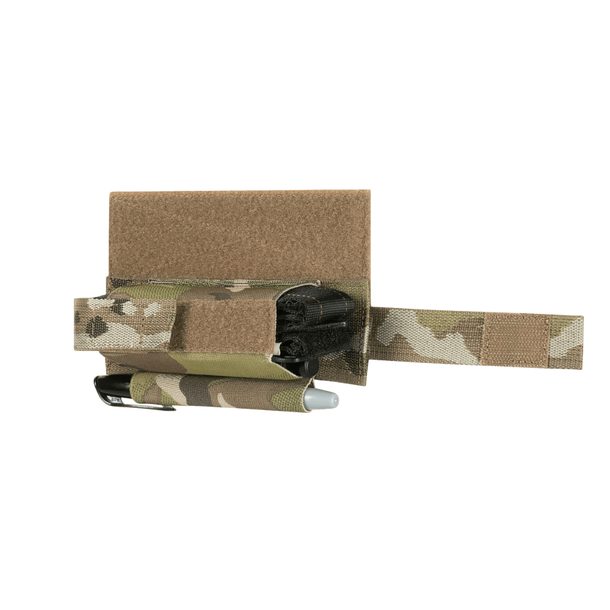 M‑Tac Tourniquet Pouch Elastic Gen.5 Cordura 500D -materiaalista CAT-tourniquetille, helppo pääsy vasemmalta tai oikealta.