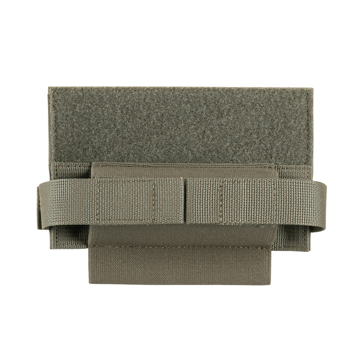 M‑Tac Tourniquet Pouch Elastic Gen.5 Cordura 500D:ssä, nopea pääsy, harmaa tausta. Kätevä CAT-tourniquetille. Taktinen varustus.