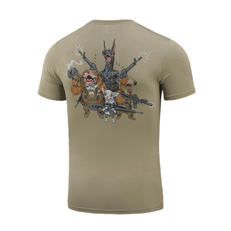 M-Tac T-Shirt Rex Team, skarpskytter-joukkueen printti takana, korostaa ystävyyttä ja tiimityötä, mukava puuvillasekoitus.