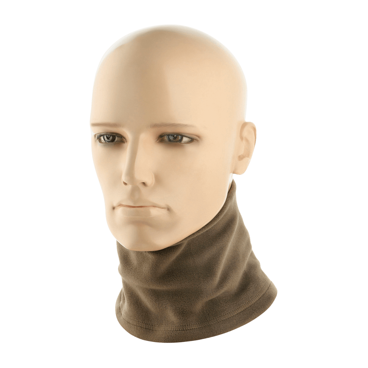 M-Tac Tube Scarf Polartec näytetty mannekiinilla, monitoiminen kauluri Polartec® Micro Series fleece -materiaalista ulkoiluun.