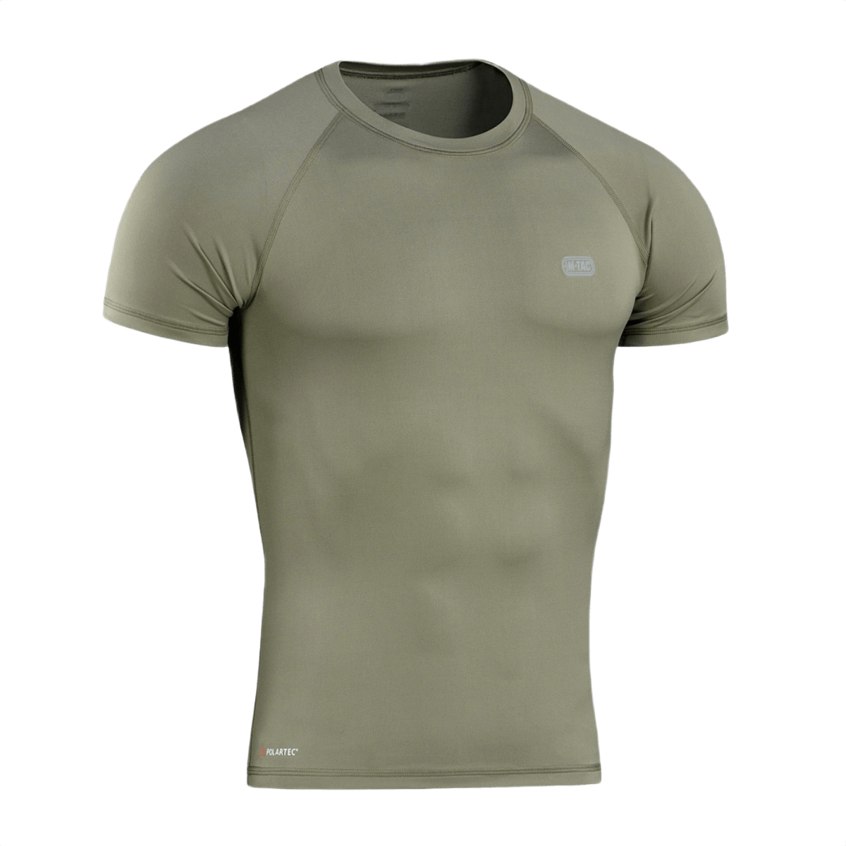 M-Tac T-paita Ultra Light Polartec Power Dry® -materiaalista heijastavalla logolla, ihanteellinen harjoitteluun, juoksuun ja ulkoiluun.