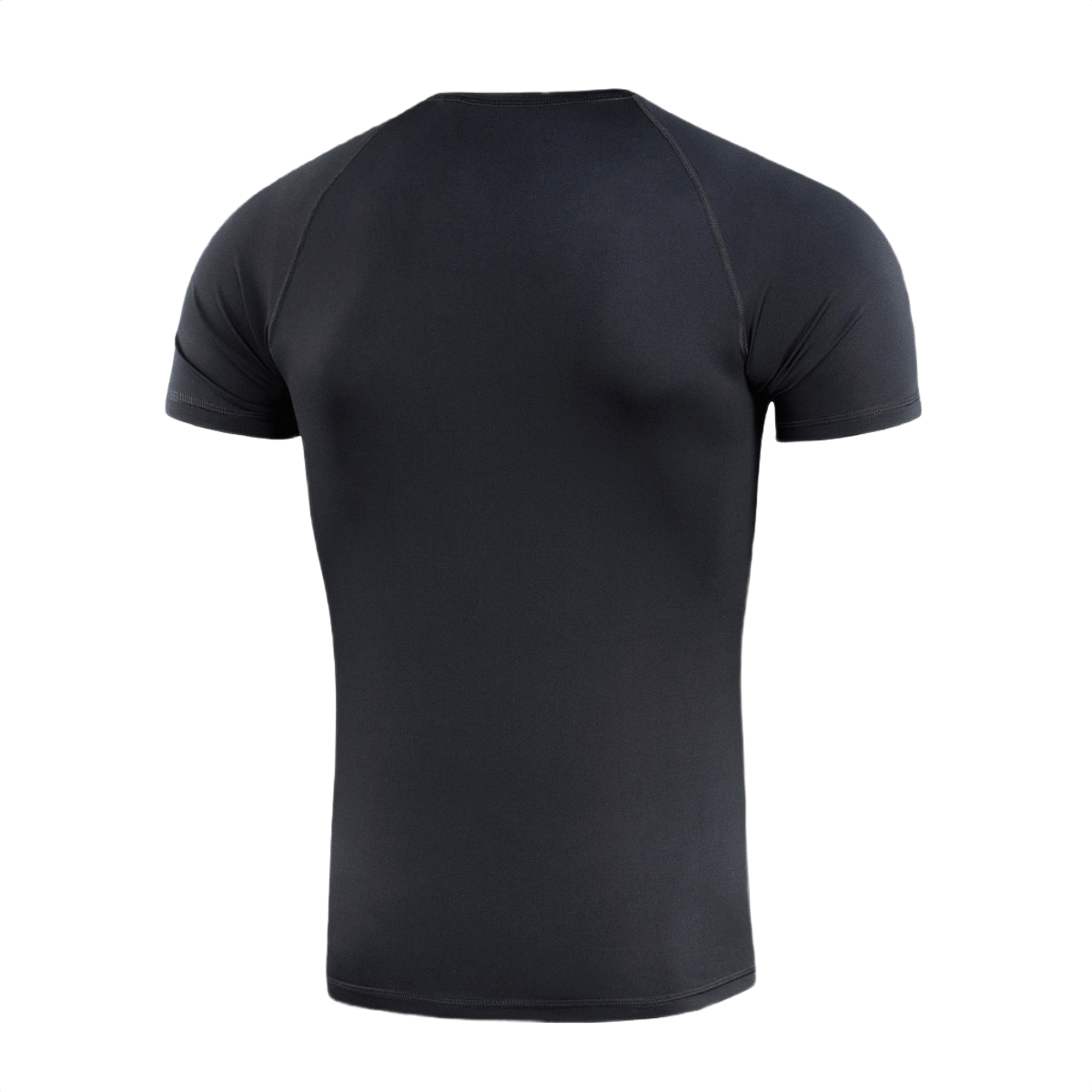 M-Tac T-paita Ultra Light Polartec musta, suunniteltu taktiseen ja urheilukäyttöön, kevyt ja hikiä siirtävä maksimaaliseen mukavuuteen.