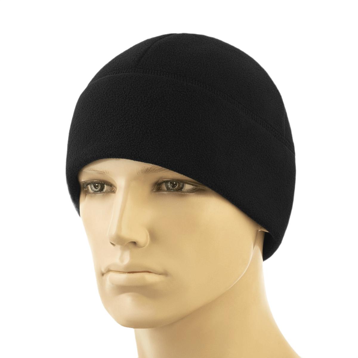 M-Tac Watch Cap Elite Fleece Beanie Hat mustana mallilla, täydellinen kylmään säähän ja taktiseen käyttöön. Kevyt, lämmin, suojaa tuulelta ja kylmältä
