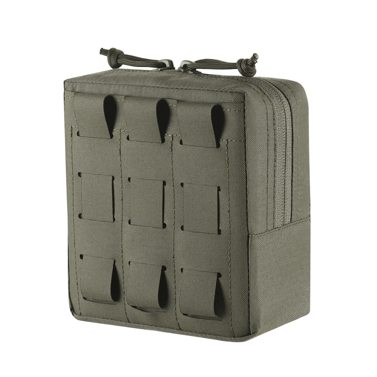 M-Tac Utility Taske Elite Small, kestävä nylon, MOLLE-silmukat ja kaksoisvetoketjut modulaariseen kiinnitykseen, galleria-asento 1.