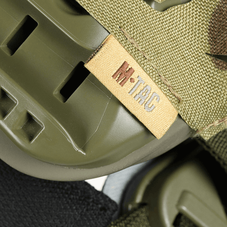 M‑Tac Vilha Hjelmcover FAST Multicam-kuvio, Cordura 500D, camouflagedesign FAST-kypärille, helppo Velcro-kiinnitys.