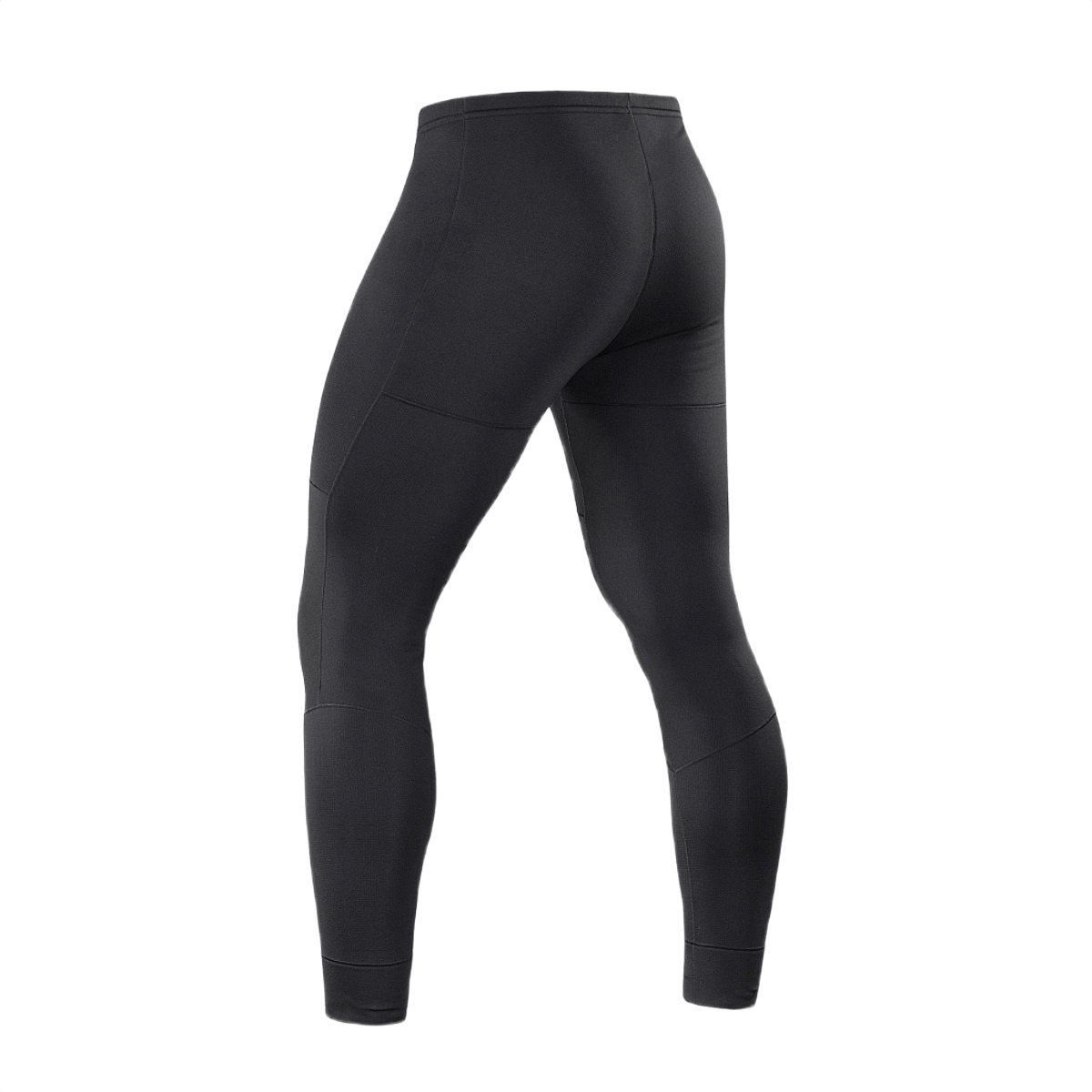 M-Tac Vinter Basellayer 3/4 -housut mustana premium-fleecessä, anatominen istuvuus, sopivat talvikäyttöön.