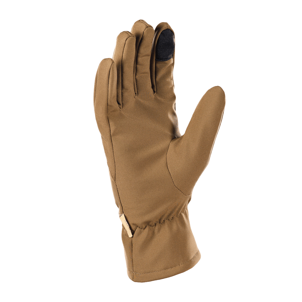 M-Tac Vinterhandsker Soft Shell ruskea, suunniteltu sääsuojaukseen, kevyet ja toiminnalliset.