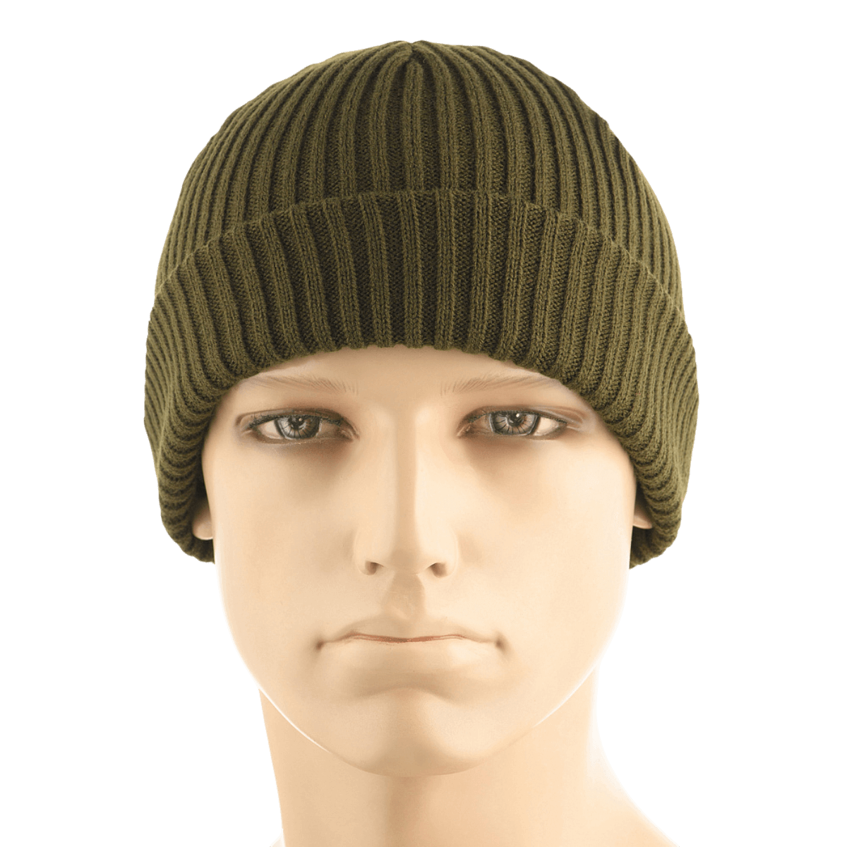 M-Tac Watch Cap 100% Akryl neulospipo viileään säähän, kaksoiskäänne ja kevyesti venyvä istuvuus, koko L.