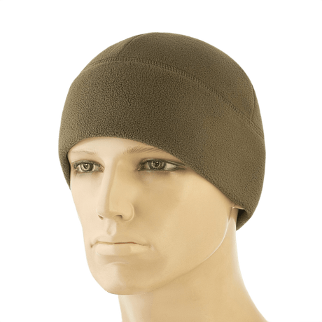 M-Tac Watch Cap Elite Fleece Beanie Hat, lämmin ja kevyt pipo taktiseen ja talvikäyttöön, valmistettu 320 g/m² fleecestä, ruskea