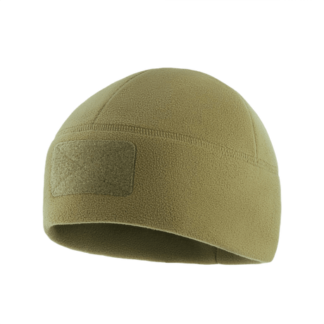 M-Tac Watch Cap Elite Fleece Beanie Hat Velcro, lämmin fleece ja Velcro-paneeli, täydellinen taktiseen käyttöön ja talviaktiviteetteihin.