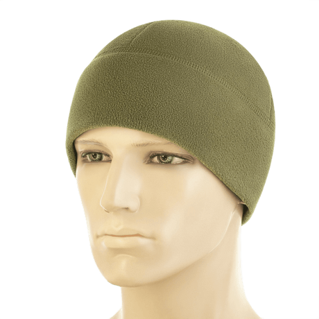 M-Tac Watch Cap Elite Fleece Beanie Hat Slimtex oliivinvihreänä, taktiseen käyttöön ja ulkoiluun. Lämmin ja kulutuskestävä muotoilu