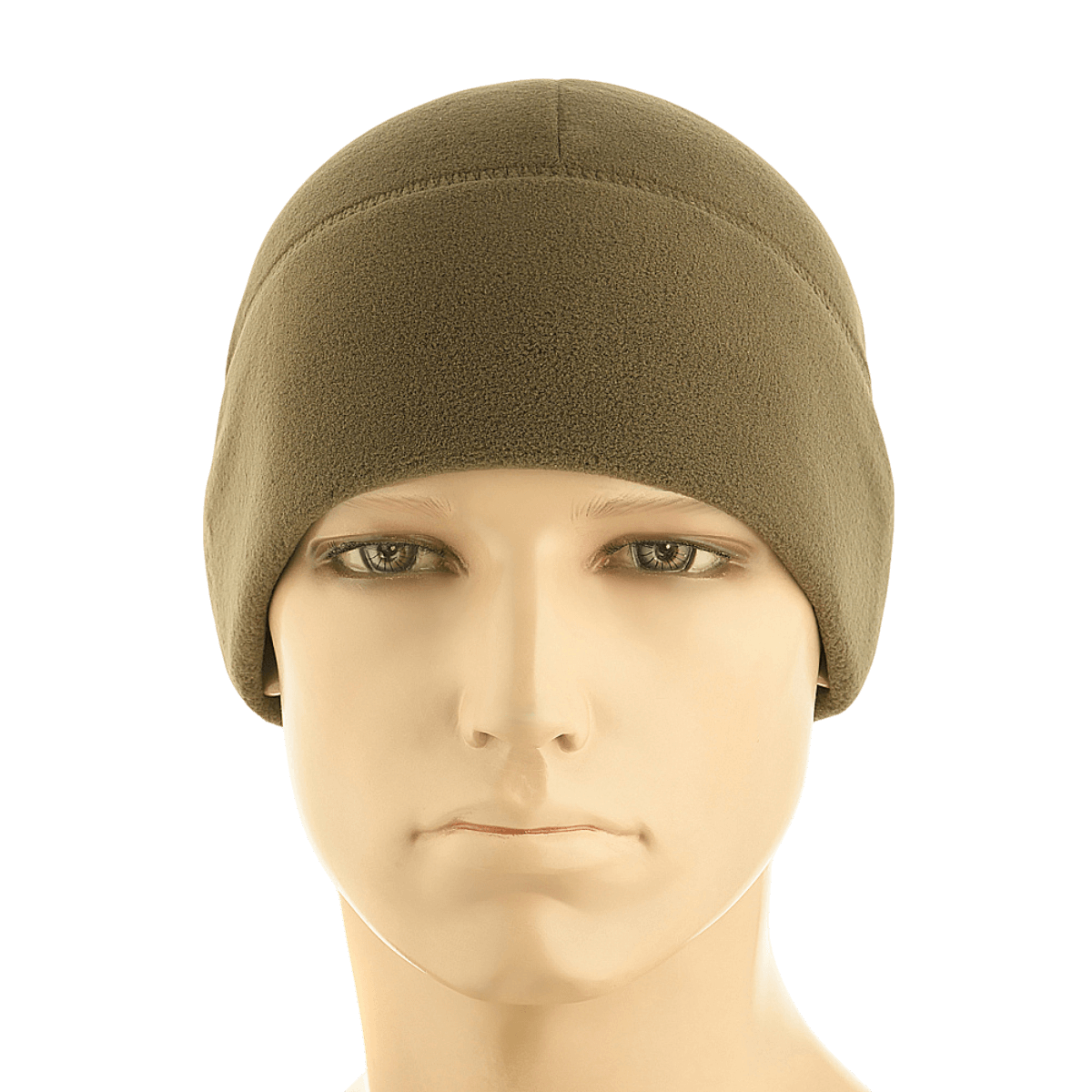 M-Tac Fleece Polartec Watch Cap oliivinvärisenä, sopii viileään säähän, valmistettu Polartec® 200 Series -fleecestä, matala profiili, sopii kypärän alle.