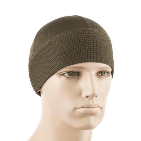 M-Tac Hjelm Watch Cap Polartec oliivinvihreä pipo, erinomainen kylmään säähän, kevyt ja sopii kypärän alle, valmistettu Polartec®-fleecestä.