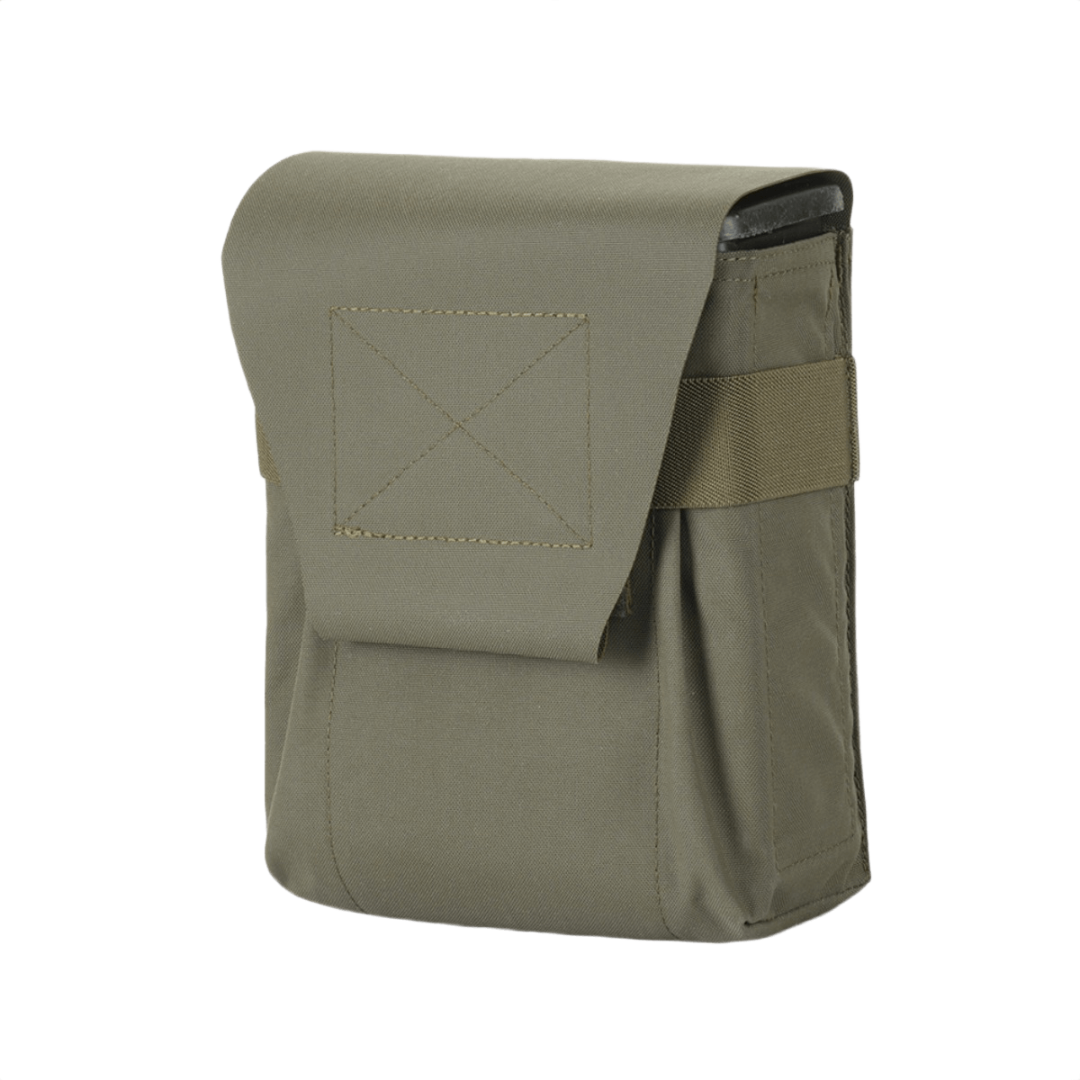 M-Tac Pouch til M249 Cartridge Box Closed kestävästä Cordura 500D -materiaalista, käytännöllinen sotilaskäyttöön ja nopeaan käyttöön (500d, m249).