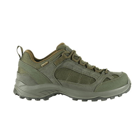 Tactical Sneakers Demi-Season – Kevyt ja mukava, kevyet ja modernit trekking-kengät oliivinvihreinä, kumivahvistettu kärki ja kanta ulkokäyttöön.