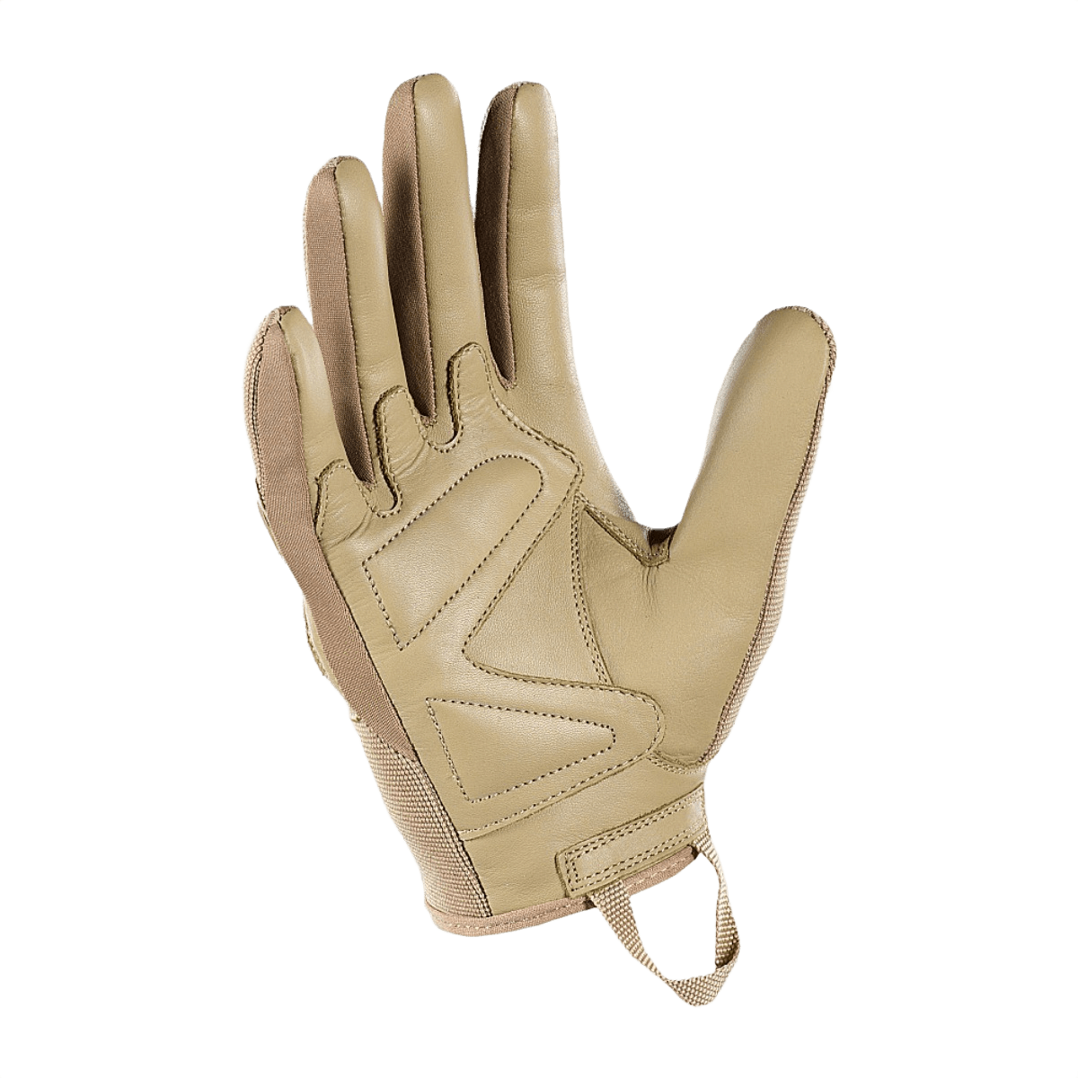 M-Tac Assault Tactical Mk.2 -hanskat, aitoa nahkaa, velcro-suljenta ja iskunvaimentava insertti parempaan otteeseen.