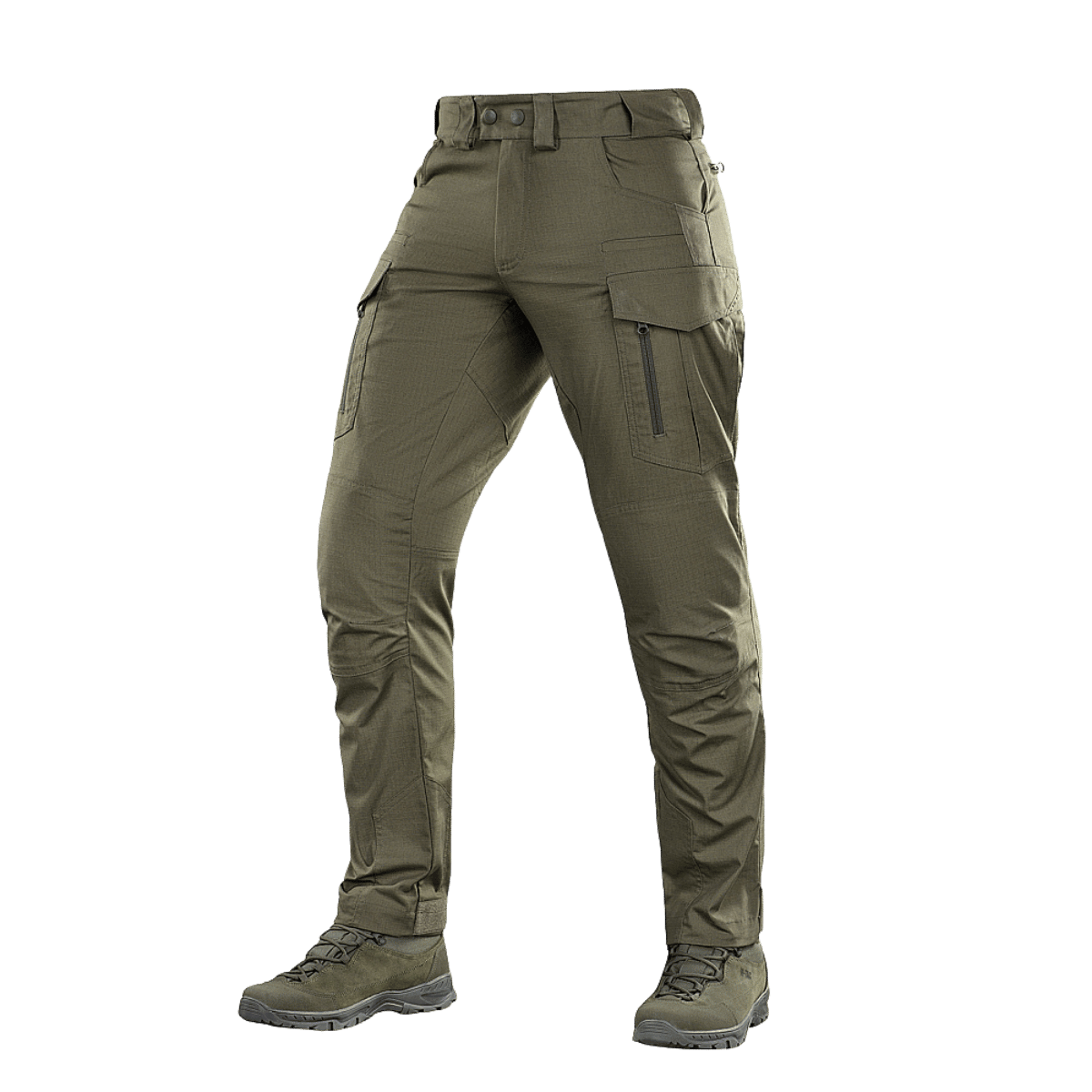 M-Tac taktiset housut Patriot Gen. II Flex kevyt rip-stop-kangas harjoitteluun ja arkeen.