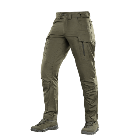 M-Tac taktiset housut Patriot Gen. II Flex kevyt rip-stop-kangas harjoitteluun ja arkeen.