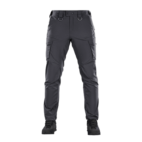 M-Tac-housut Aggressor Summer Flex kevyt Rip-Stop-nylon, sopivat kuumaan säähän ja taktiseen käyttöön, optimaalinen hengittävyys.