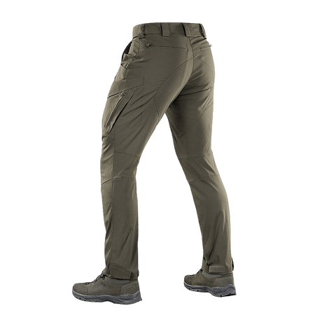 M-Tac-housut Aggressor Summer Flex - kevyt, hengittävä Rip-Stop-nylon, täydellinen kuumaan säähän ja taktiseen käyttöön.