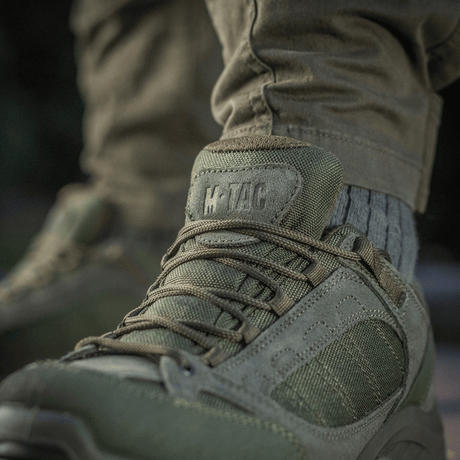 M-Tac Tactical Sneakers Demi-Season – kevyt ja mukava M-Tac-kenkä, aitonahkaa ja Corduraa, sopii retkeilyyn ja ulkoiluun.