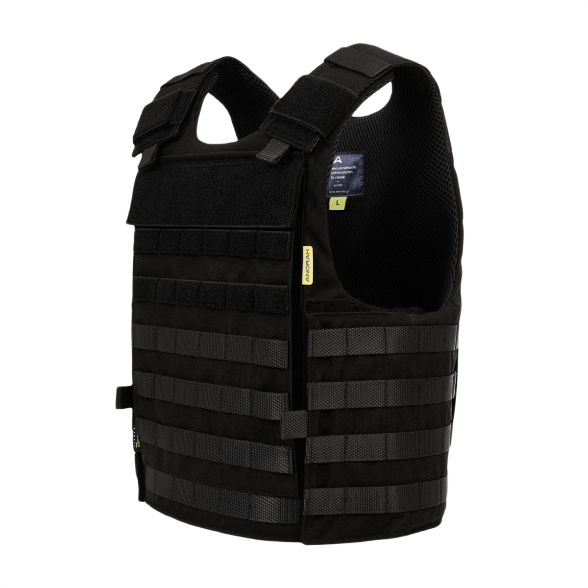 Anorak Tactical III Cover, kestävä ja pitkäikäinen liivi CORDURA®-kankaalla ja 3D SPACER Coolmax® fresh -tekniikalla maksimaaliseen turvallisuuteen ja mukavuuteen.