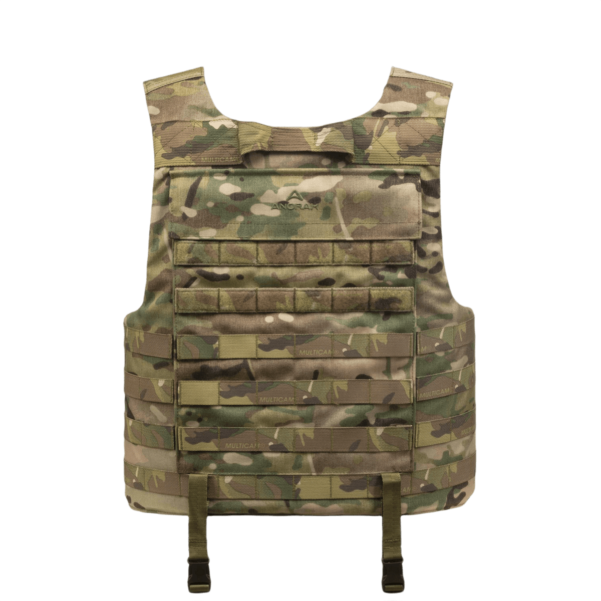 Anorak Tactical I MultiCam® Cover PALS-nauhoilla, ihanteellinen poliisille, rannikkovartiostolle ja puolustusvoimille lisääntyneeseen toiminnallisuuteen ja suojaukseen.
