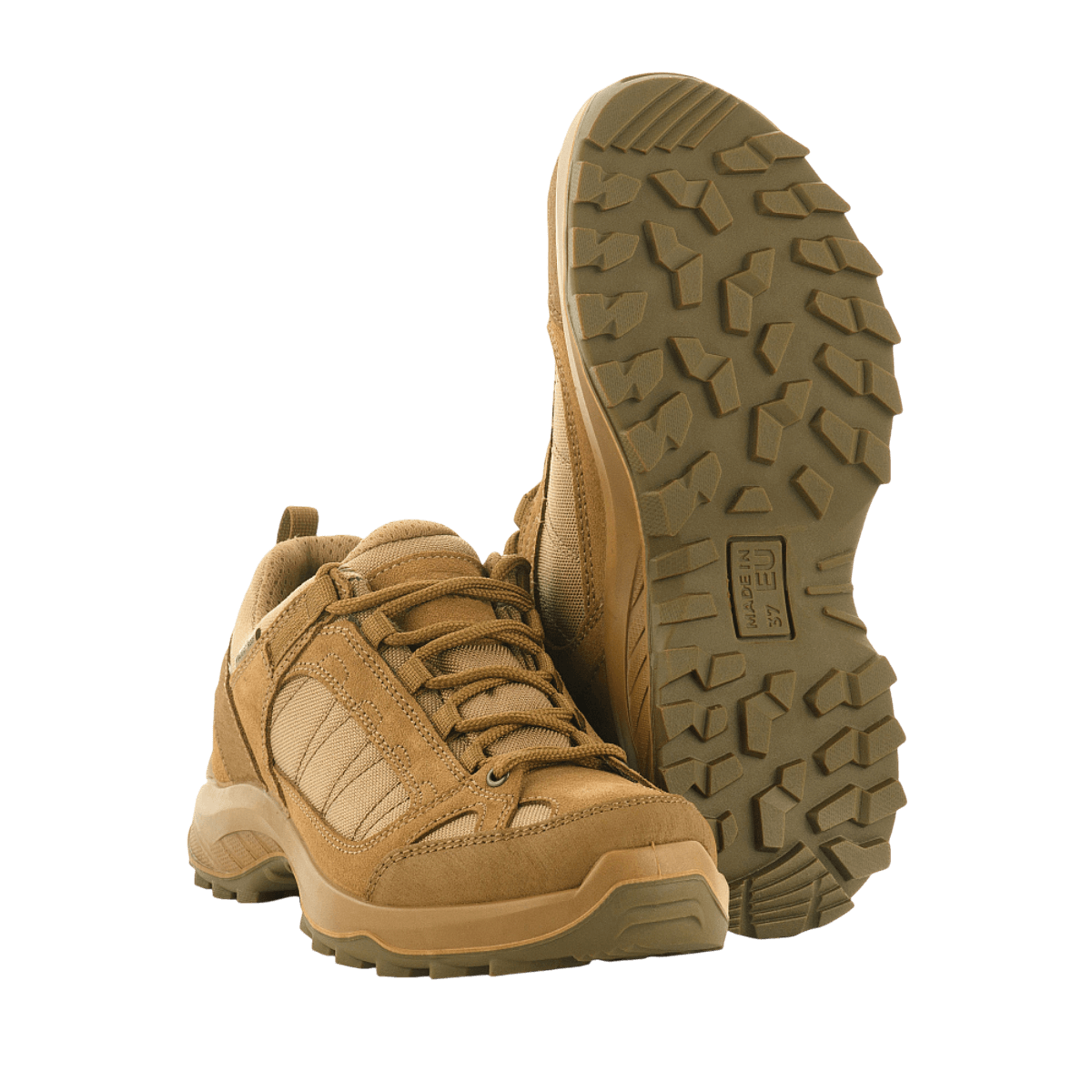 Taktiske Sneakers Demi-Season – Kevyt ja mukava ulkokenkä mokkaa ja Corduraa, kumipohjalla, ihanteellinen trekkingiin ja polkujuoksuun.